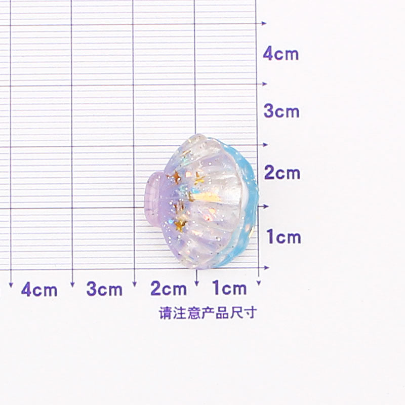 Wholesale Creative Seashells with Pearls Resin Cream Glue Phone Case